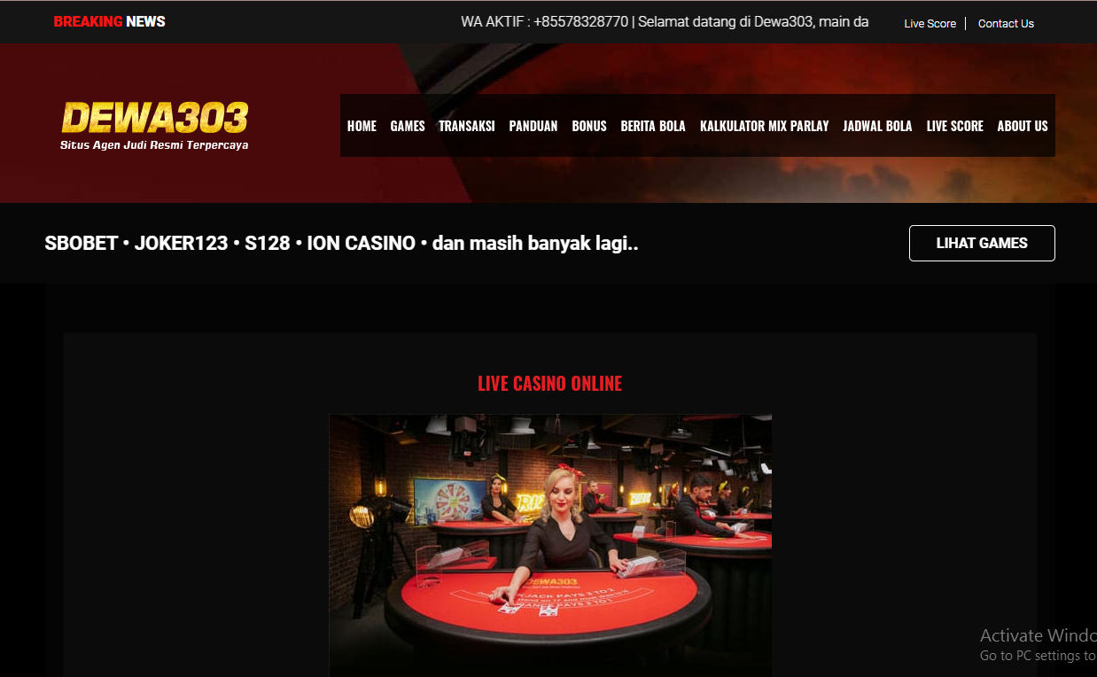 live casino online